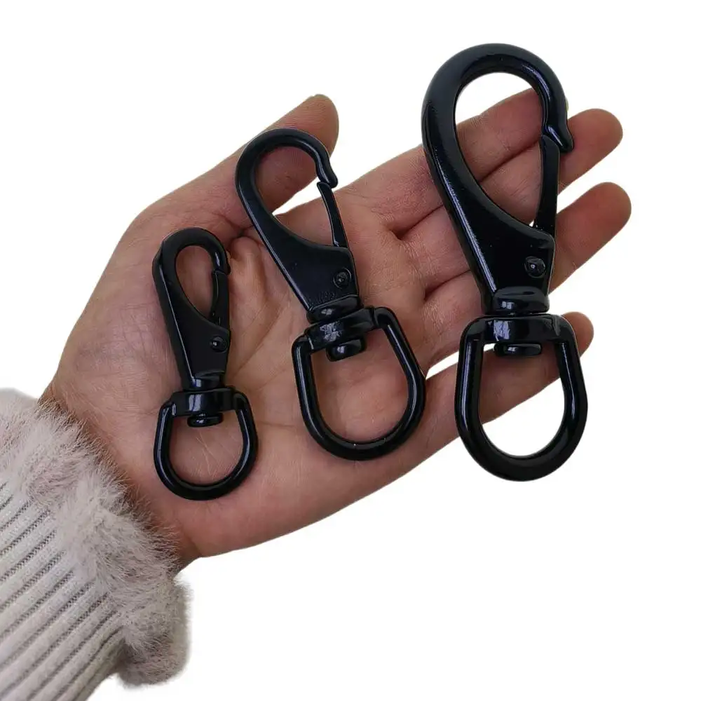 304 Stainless Steel Swivel Spring Snap Hook Rotating Eye Hook for Tow Rope Chain Link Marine Boat Hardware Dog Leash Tarp Strap