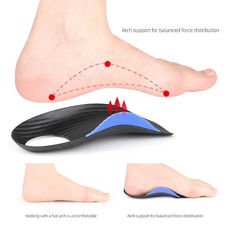 Tpu Orthopedics Insoles Adjustable Arch Pad Flat Foot Arch Support Indoversion And Eversion Of The Foot X-shaped Leg Arch Insole