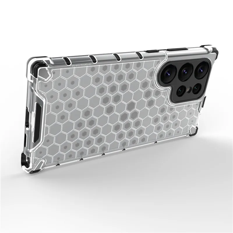 For Samsung Galaxy S24 Ultra Case Samsung S24 Ultra Cover Shockproof Honeycomb Hard PC Protection Bumper For Galaxy S24 Ultra 5G