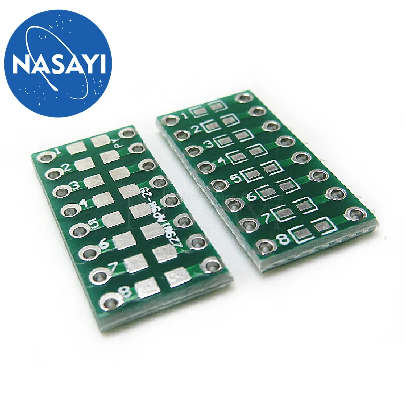 10pcs/lot 0805 0603 0402 to DIP PCB Transfer Board DIP Pin Board Pitch Adapter keysets In Stock