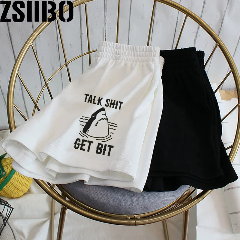 Summer Y2K Clothing Women's Shorts High Waist Star Fun Leg summer new style women's animated pet Harajuku Fashion Sports