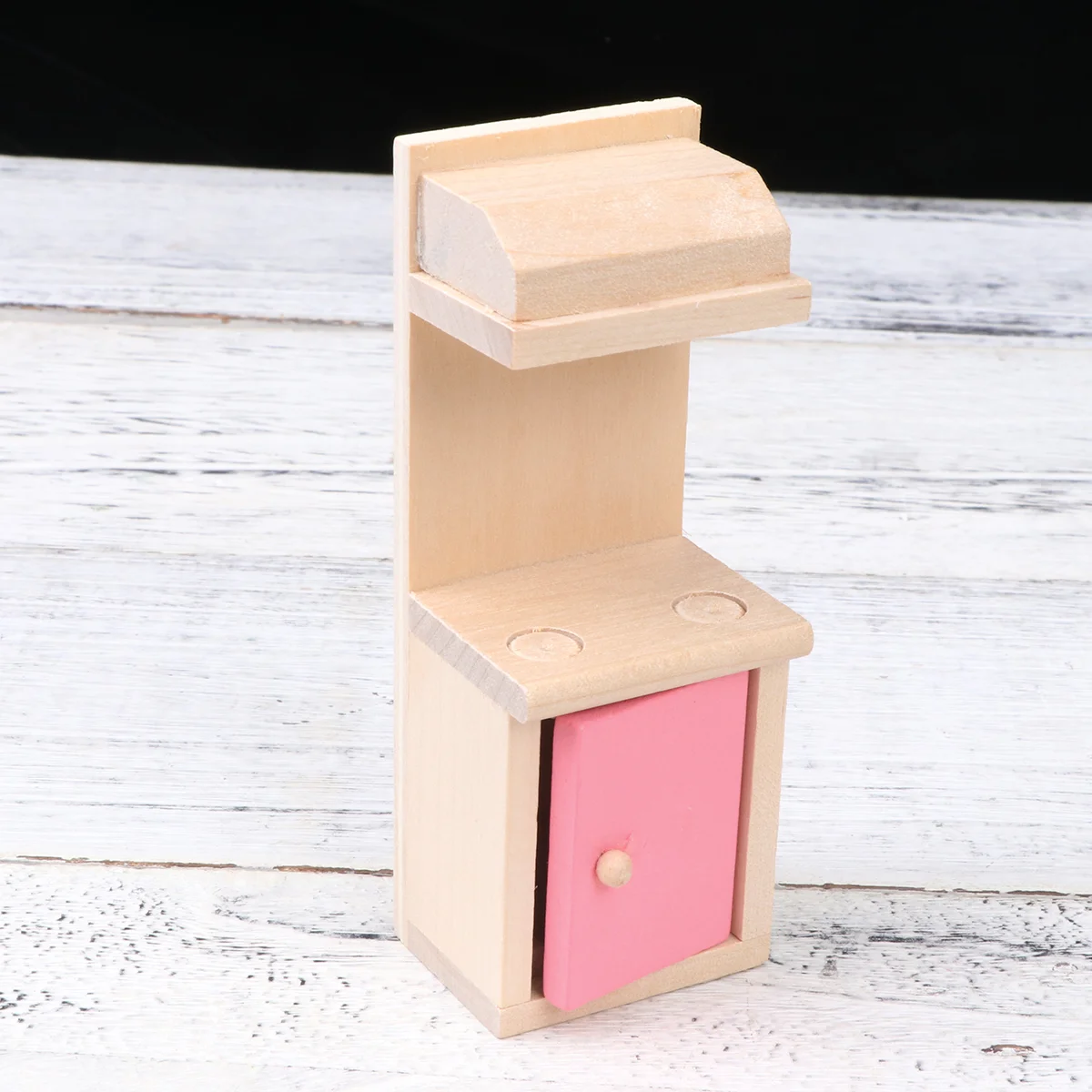 Poppenhuis Meubels Minikoelkasten Restaurant Set Poppenhuis Speelgoed Bamboe DIY Rekwisieten