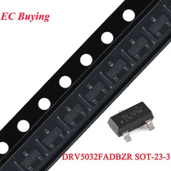 20Pcs/2pcs DRV5032 DRV5032FADBZR SOT-23-3 SOT23 1LVW Digital Switch Hall Effect Sensor Chip SMD IC Integrated Circuit