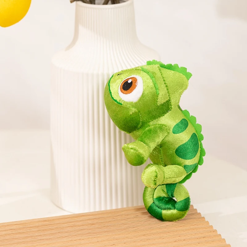 16CM Pascal Rapunzel Chameleon Plush Doll Toy Pascal Stuffed Animals Plushier Doll Shoulder Plush Doll Toy Xmas Gift view 3