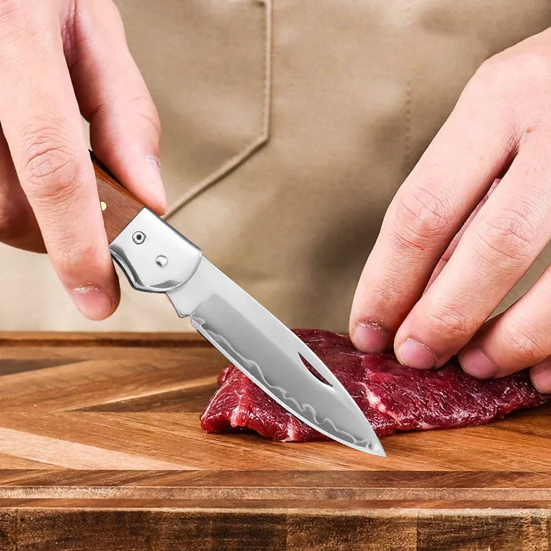 Ręcznie kuta scyzoryk ze stali – Camping Cooking Knife recenzja i cena