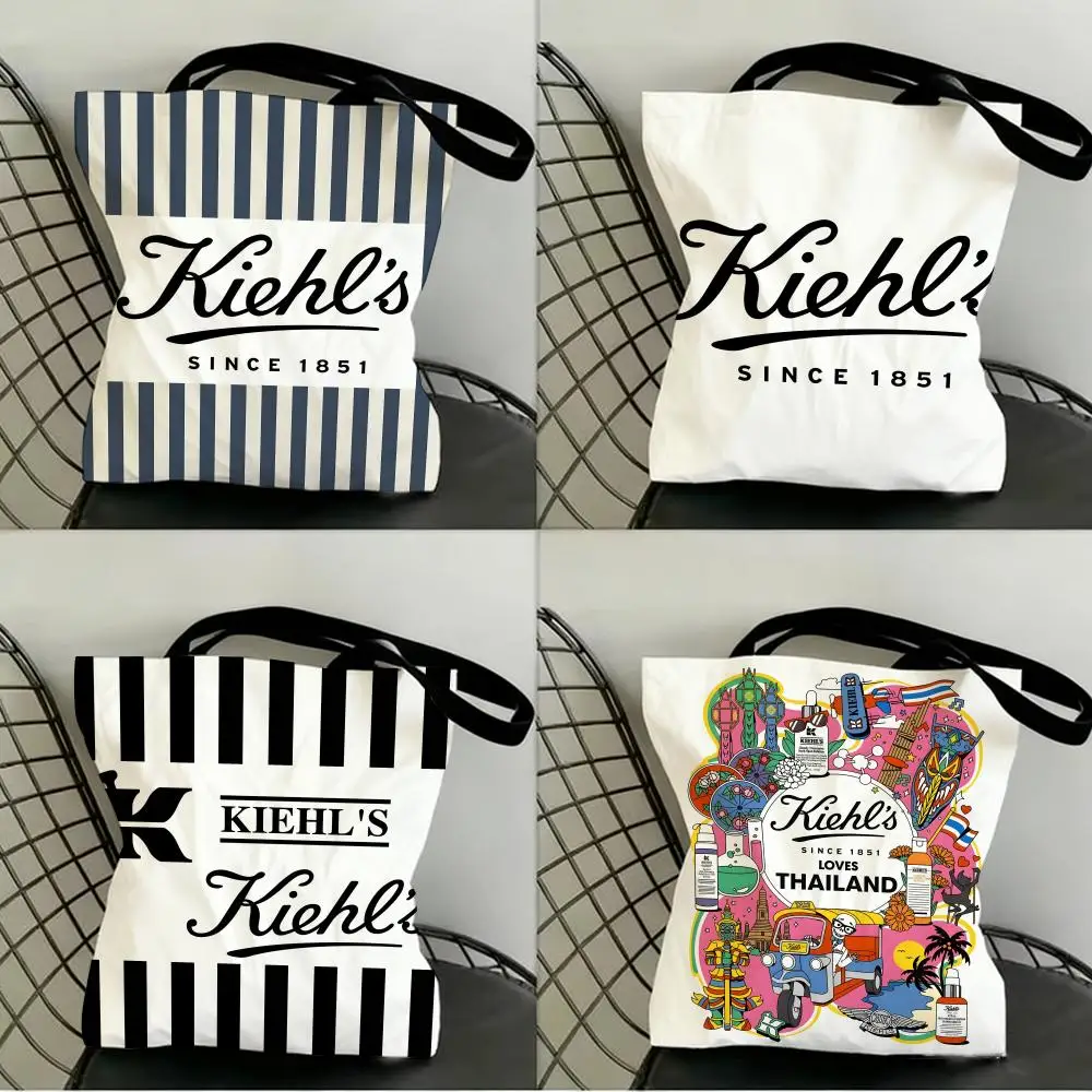 K-Kie-hl's FASHION BRAND Aufbewahrungstaschen Einkaufstasche Canvas Supermarkt-Einkaufstasche Weihnachtsparty-Tragetasche Damenhandtasche