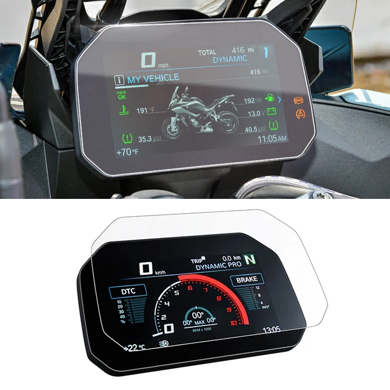 Fit For BMW S1000RR S1000XR M1000RR S1000 RR/XR S M 1000RR 2019-2023 Scratch Cluster Screen Dashboard Protection Instrument Film