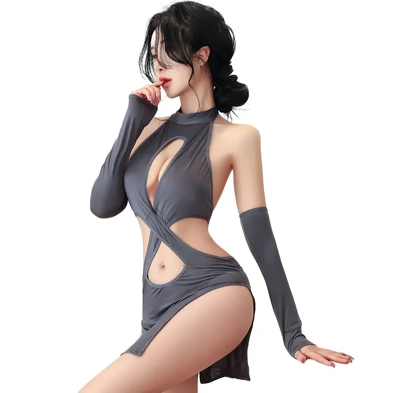 

Соблазнительный и неотразимый комплект боди для женщин с застежкой-кнопкой