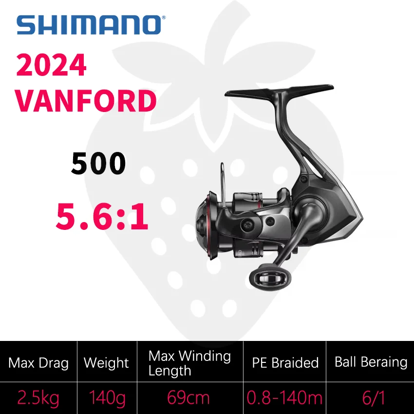 SHIMANO 2023 VANFORD Fishing Reel Spinning Reel 2500/3000 Series