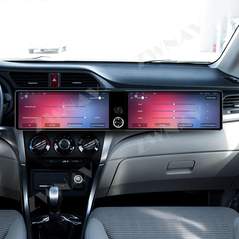 Para Honda CRIDER 2013-2016, Player Multimídia GPS para Carro com Tela Touch HD de 12.3" Android 13, Acessórios para Interior de Carro, Rádio GPS Navi