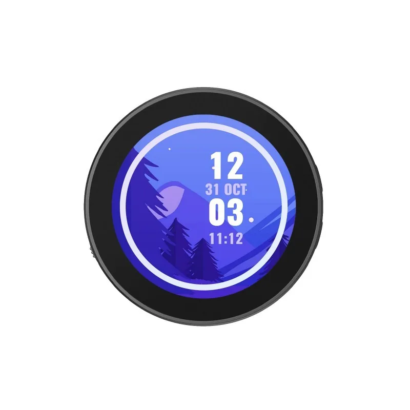 RP2350 1.85inch Round LCD Development Board, 360×360, 65K Color, Dual-core And Dual-architecture Design