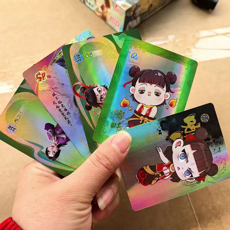 2025 New Ne Zha 2 Movie Collection card Child Board Game TCG toy LR Ao Bing 32Packs Booster Box in stock FAST SHIPPING