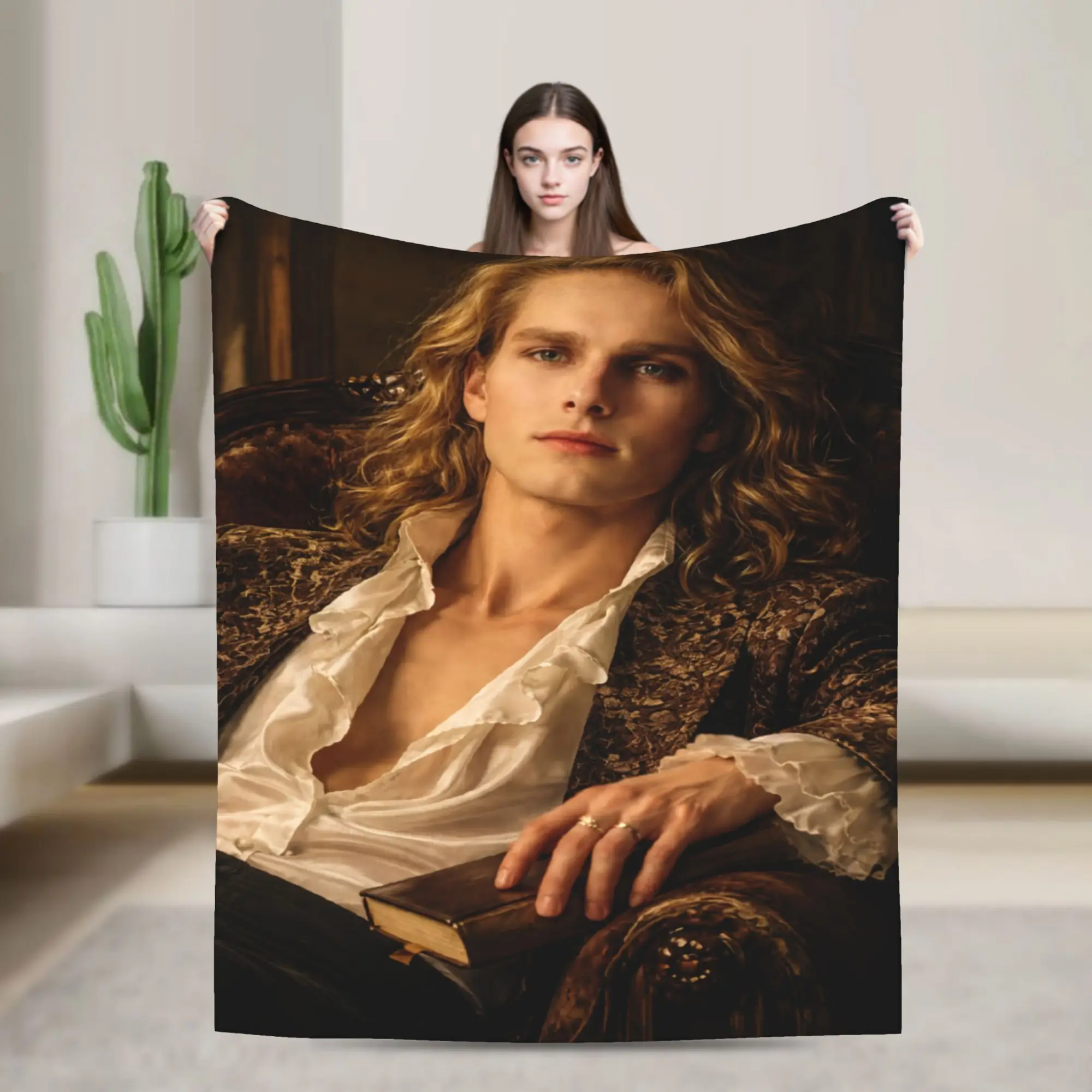 Interview With The Vampire IWTV Blanket  Warm Soft Plush Bedding Throws For Couch Bed Decorative Flannel Bedspread Bed Cover