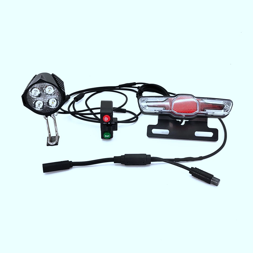 Ebike for BBS01 BBS02 Mid-Drive Front and Rear Lights, Support Horn/Turning/B Raking Light