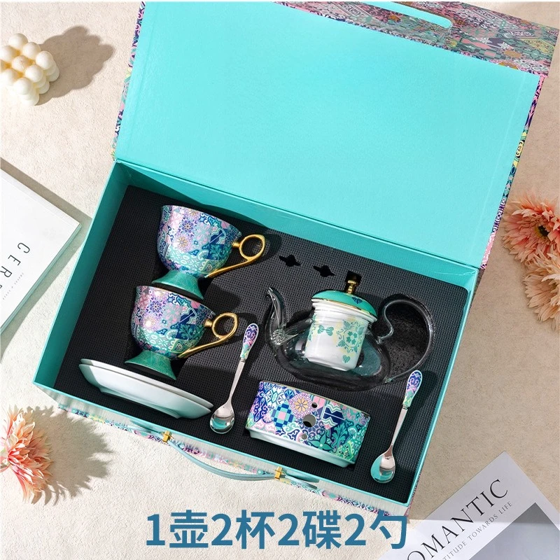 Coffee Cup and Saucer Coffee Set Afternoon Camellia Tea Set Water Set