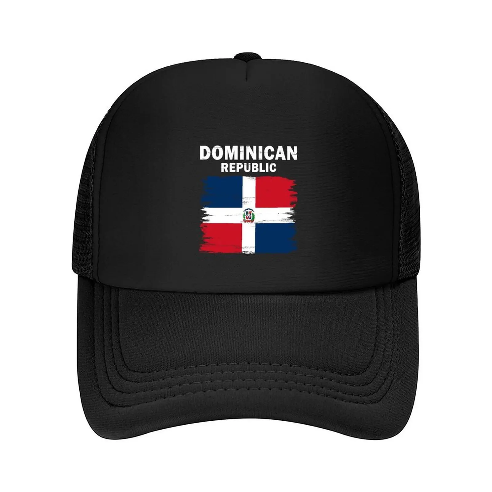 

Dominican Republic Flag National Baseball Cap Male hat Custom Cap Sun Hat For Children Rave Golf Men Women's