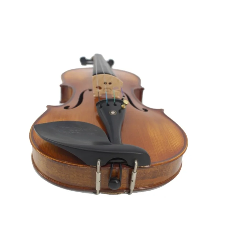 TONGLING Full Size Natural Flamed Maple Hand-craft Advanced Violin Spruce Face Ebony Fitted with Case Bow Mute