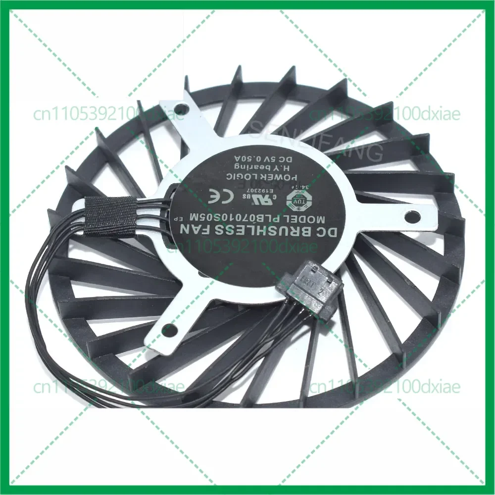 New Motherboard Cooling PLB07010S05M For EVGA X299 Dark Cooler 5V 0.50A 4Lines DC Brushless Fan