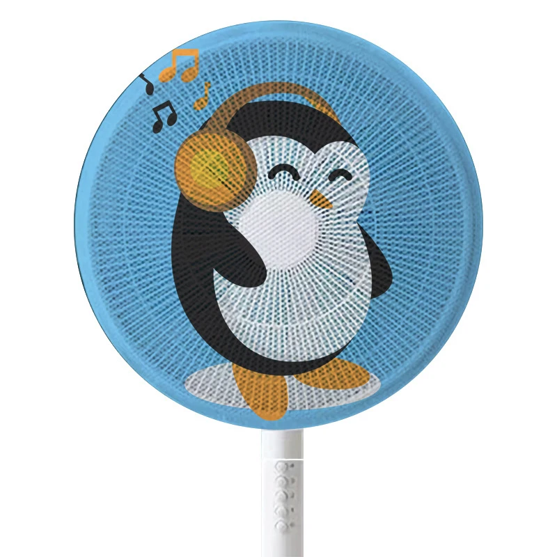 

Защитные чехлы для вентиляторов с мультяшным рисунком, детские защитные чехлы для пальцев, 16-18 дюймов, защитная сетка, электрический вентилятор