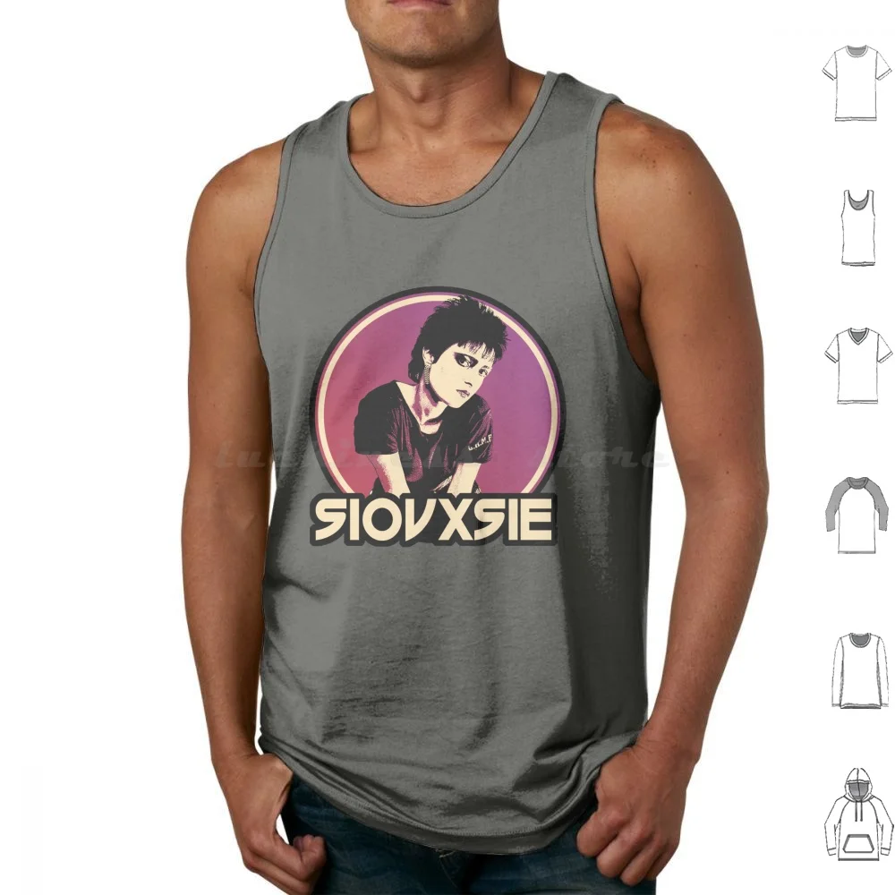 Siouxsie Sioux Gothic Post Punk Tank Tops Print Cotton Siouxsie Sioux Siouxsie Sioux Siouxsie And The Banshees Post Punk