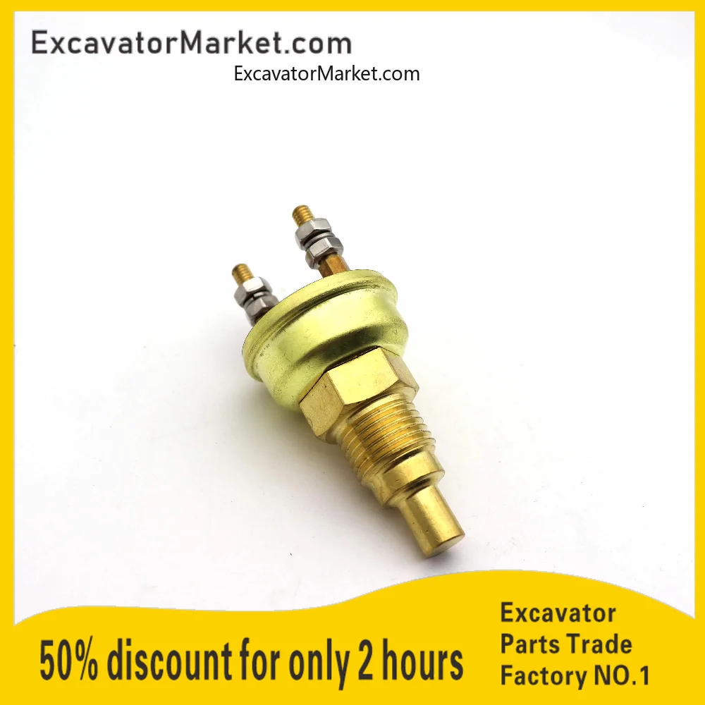 

6D31 6D34 Engine Water Temperature Sensor for Kobelco KATO Excavator Spare Parts SK200 SK250-6E HD820 Excavator Accessories