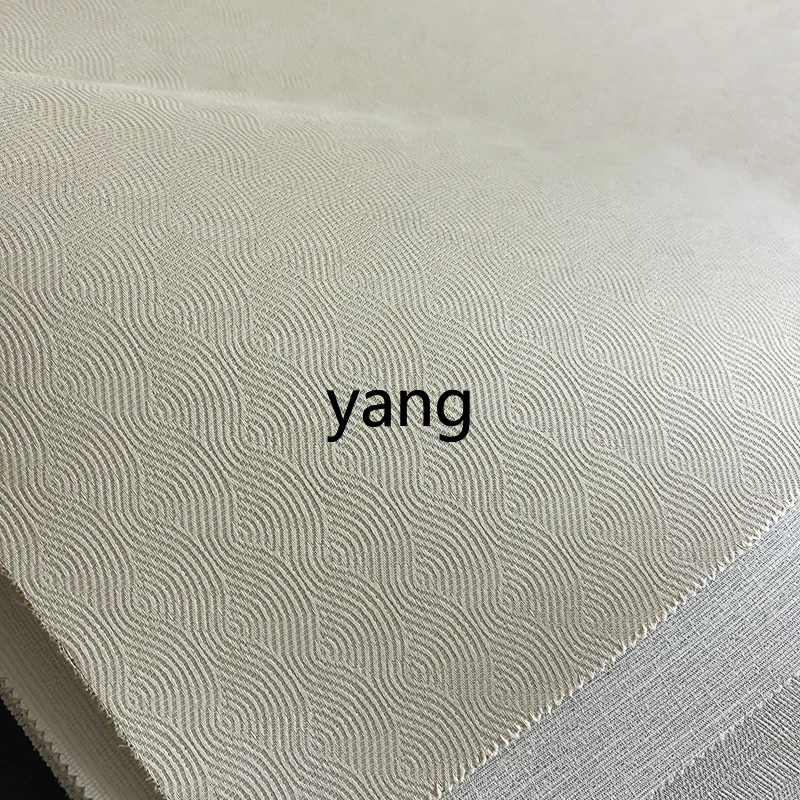 

YJQ High-End Wave Pattern Seamless Wall Fabric for Bedroom and Living Room Background Wall Full House Wall Fabric