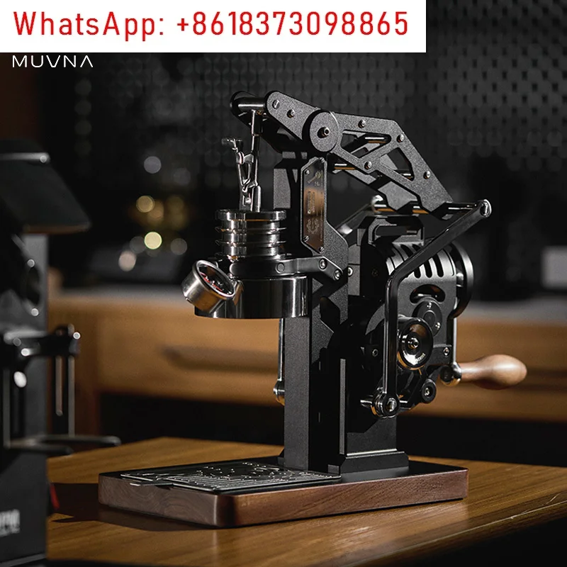 Hand-cranked semi-automatic E61 Mach coffee machine, fully mechanically concentrated pressure transformation extraction 58mm