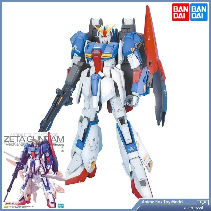 

Gundam Bandai MG 1/100 ZETA ZGundam Ka.Ver Action Assembly Model Action Mech Original Product