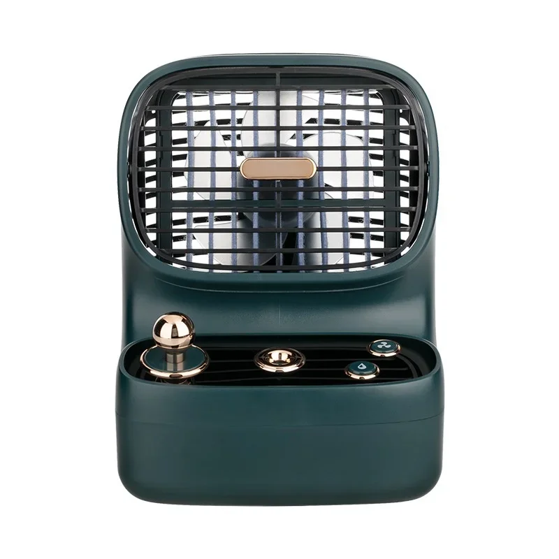 ฤดูร้อนใหม่ Usb แบบพกพาขนาดเล็กแบบพกพาพัดลมไฟฟ้าพัดลมเครื่องใช้ในบ้านคอนโซลเกม Retro มินิสเปรย์น้ำพัดลมระบายความร้อน