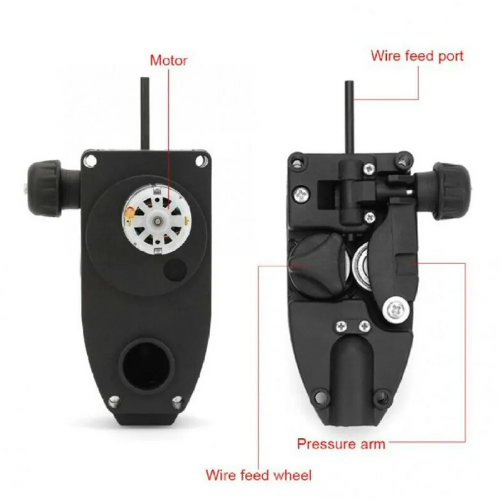 Electric Wire Feeder Motor Assembly for MIG Welders Operating at 12V or 24V DC Input with For 0.6 1.For 0 mm Wire Compatibility