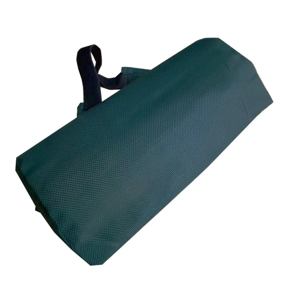 Elastic Band Beach Lounger Neck Pillow Removable Cover Ergonomic Curve Folding Chair Head Support Sponge Filling Lightweight