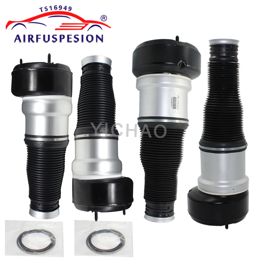 

4PCS Front and Rear Air Suspension Spring Bag For Mercedes Benz W221 S-Class S400 S550 07-12 A2213209313 A2213205613 A2213205513