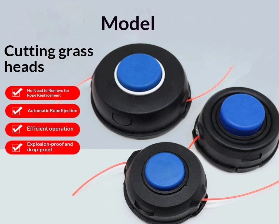 T25 T35 T45 Grass Trimmer Head with Nylon Line - Lawn Mower Replacement String Brush Cutter Garden Power Tool Accessories