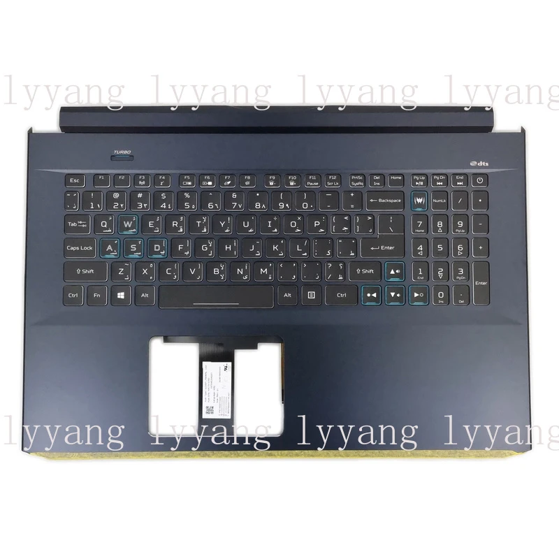 f  NEW For ACER PREDATOR HELIOS 300 PH317-54 KEYBOARD CASE ARABIC