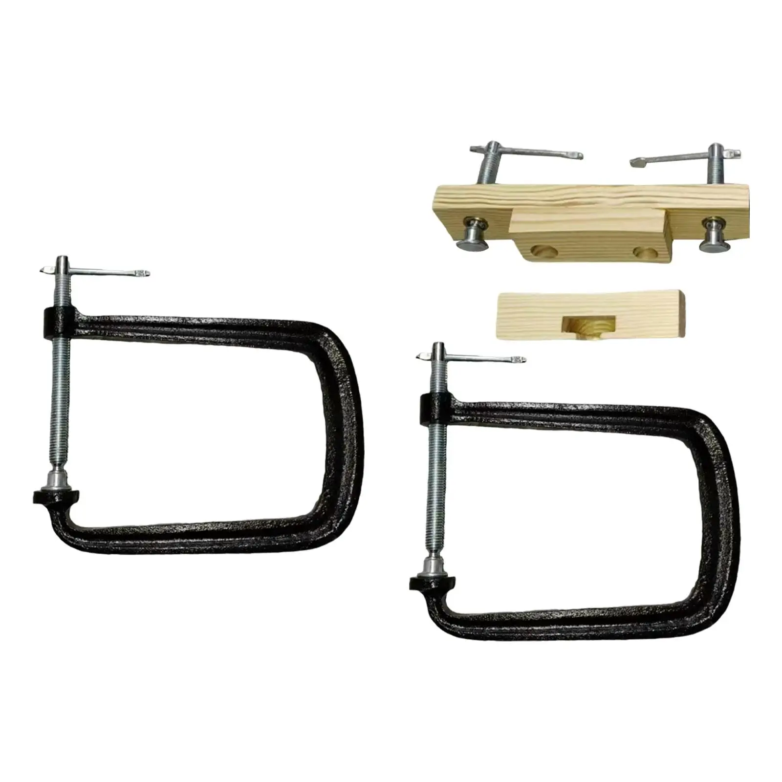 

Durable Metal Guitar Bridge Install Clamp Folk Acoustic Guitar Bridge Clipping Tool for Luthier Maintenance