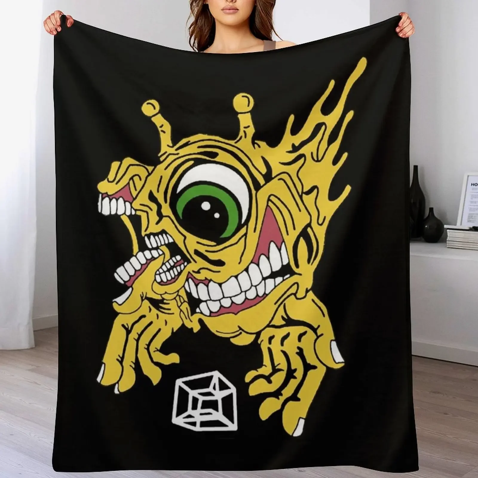 

subtronics Throw Blanket Travel Size Cozy Blanket for Plane Train