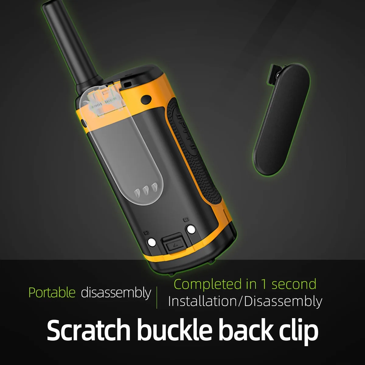 KSUN GZ32 Wireless Intercom PMR FRS License Handheld Two Way Radio Transmitter UHF Walkie Talkie for Hotel Restaurant