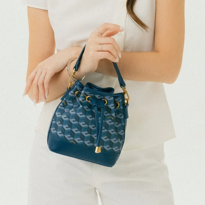Printed Bucket Bag New Light Luxury High Quality Work Bag Versatile Shoulder Crossbody Handbag For Women