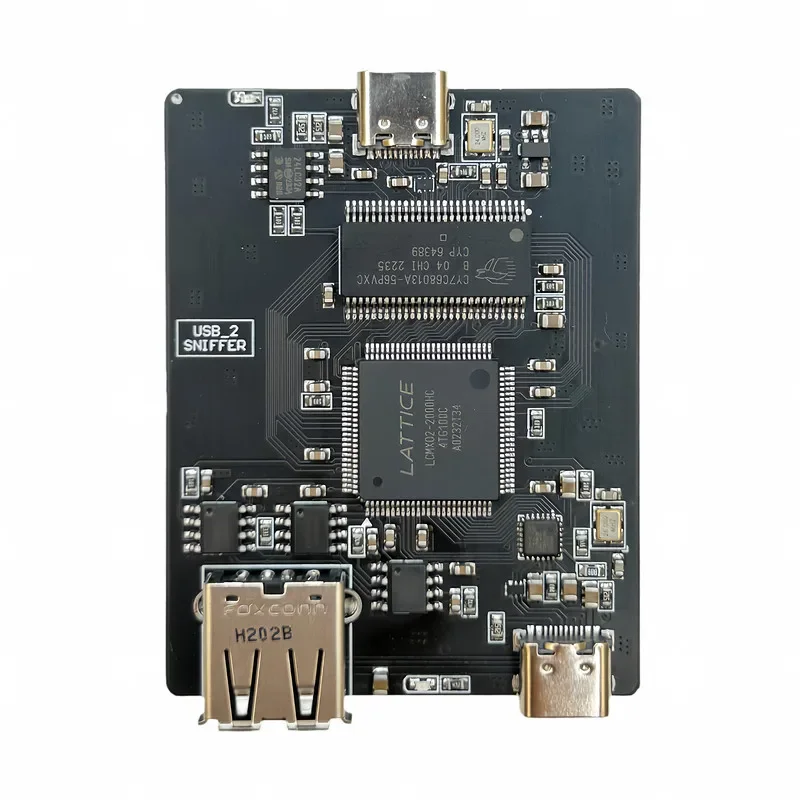 USB Protocol Analyzer ZiShan Open Source Portable HS 2.0 Logic Analyzer High Speed Sniffer and Packet Grabber