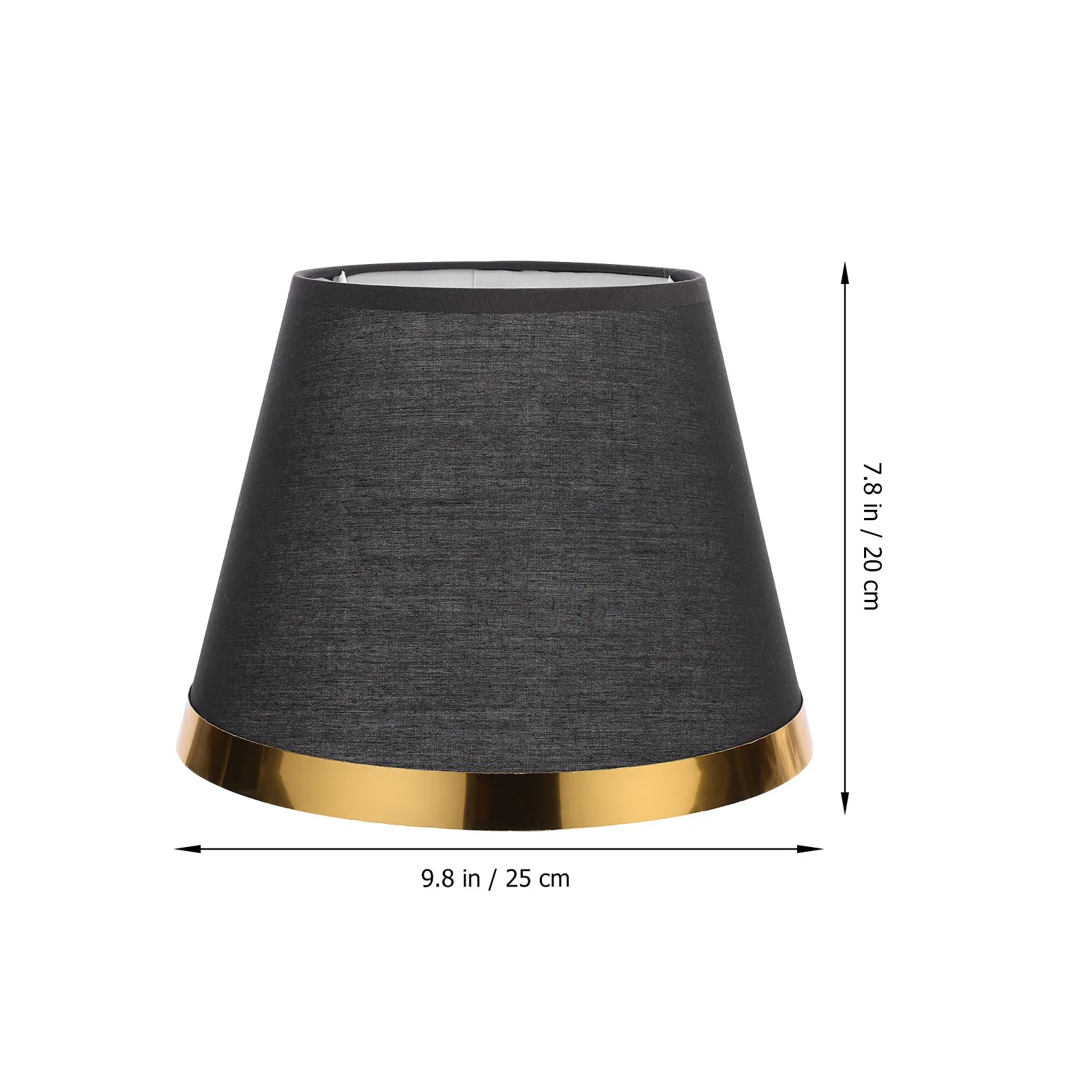 Premium Handmade Cloth Lamp Shade E27 Screw Base Dust Proof Light Diffuser for Bedroom Living Room Dining Room Home Hotel Decor