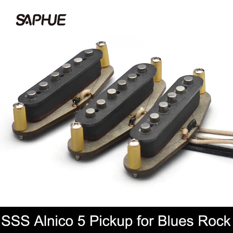 Hot Texas Blues ST Style Pickup Set SSS Handwound Alnico 5 Texas Special for Making Blues Rock ST Guitar Electric Guitar