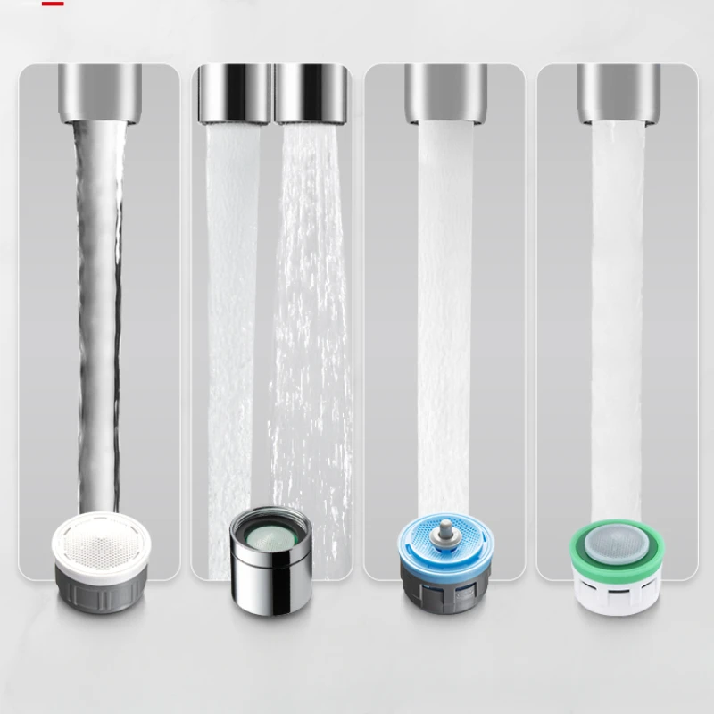 

Faucet Bubbler Four Water Type Fresh and Popular Set Water saving and Splash proof Water Nozzles