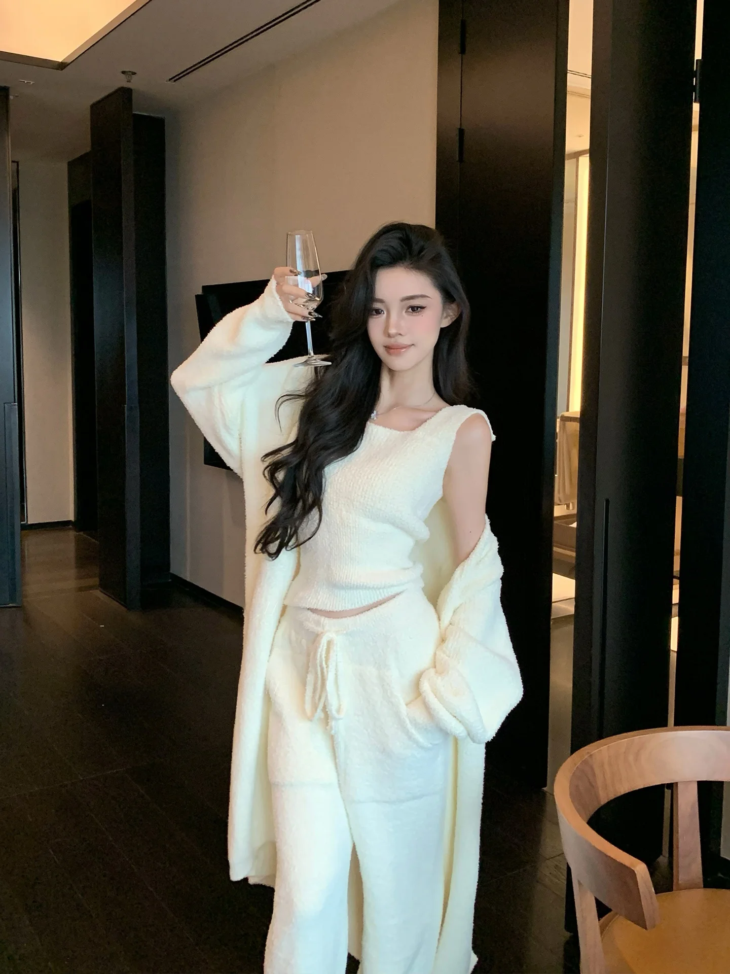 lusny-pigiama-sexy-f-fce-da-donna-autunno-inverno-abbigliamento-termico-per-la-casa-set-da-t-pezzo-lungo-sve-rotondo-ne-morbido-cotone