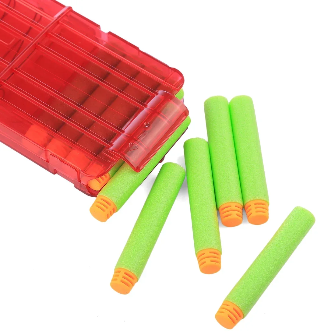 300pcs 7.2*1.3cm Refill Darts Soft Bullet For Nerf Elite Series Blasters Kids Toy Gun Blue Soft Bullet Foam Guns Accessories