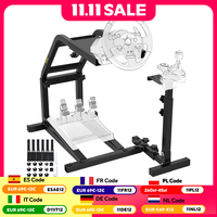 VEVOR Adjustable Racing Simulator Cockpit for Logitech G25/G27/G29/G920 Wheel | Pedals Excluded