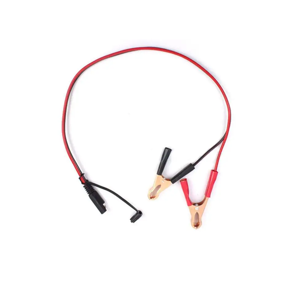 Autobatterie ladegerät Clip zu sae Stecker Verlängerung kabel 16awg sae 2-polige Schnell kupplung an Klemmen Stecker Kabel Drops hip