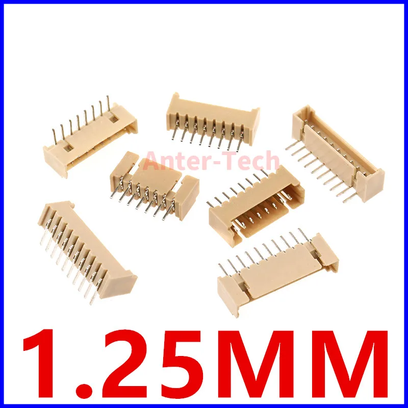 20 sztuk JST 1.25 1.25MM pionowe kobieta 2P 3P 4P 5P 8P Molex 510210400 510210800 PicoBlade zaciskane obudowa