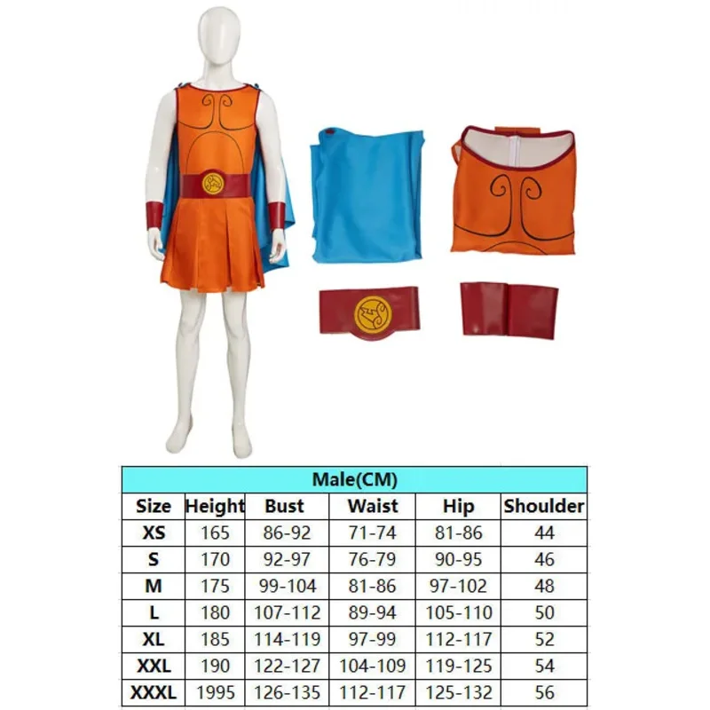 Heracles Megara تأثيري فانتازيا زوجين الدعاوى الكرتون فيلم هرقل الرجال Disfraz زي هالوين كرنفال حفلة القماش ty'4