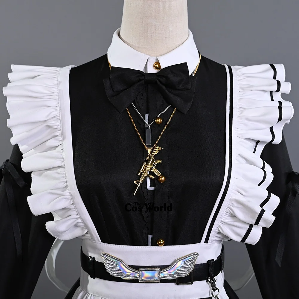 الظاهري YouTuber Vtuber NIJISANJI Kanae Kanakana خادمة ملابس أنيمي تأثيري ازياء