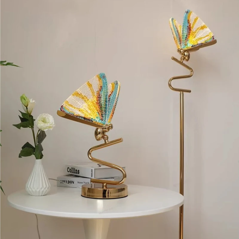 

Современные напольные лампы-бабочки с LED-подсветкой для ресторанов, баров, лобби отелей, свадебных залов, кофеен и рабочих столов